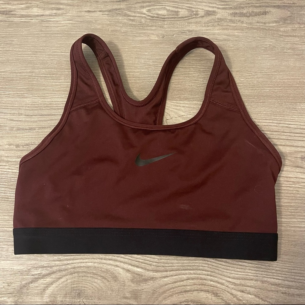 Red Nike Bra